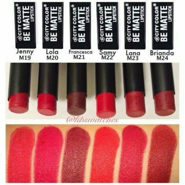 SON LÌ CITY COLOR BE MATTE LIPSTICK