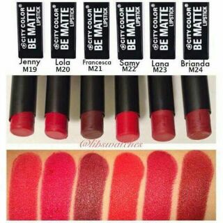 SON LÌ CITY COLOR BE MATTE LIPSTICK