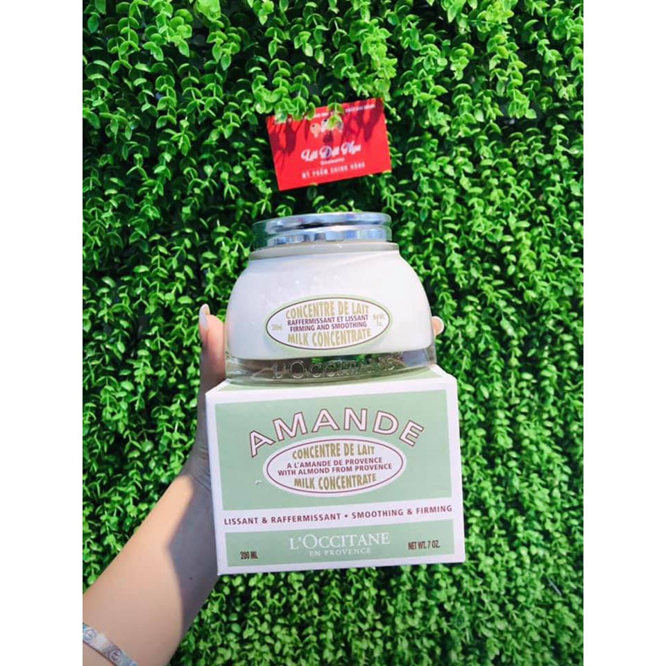 KEM DƯỠNG HẠNH NHÂN Loccitane - Milk Concentrate Firming and Smoothing LOCCITANE