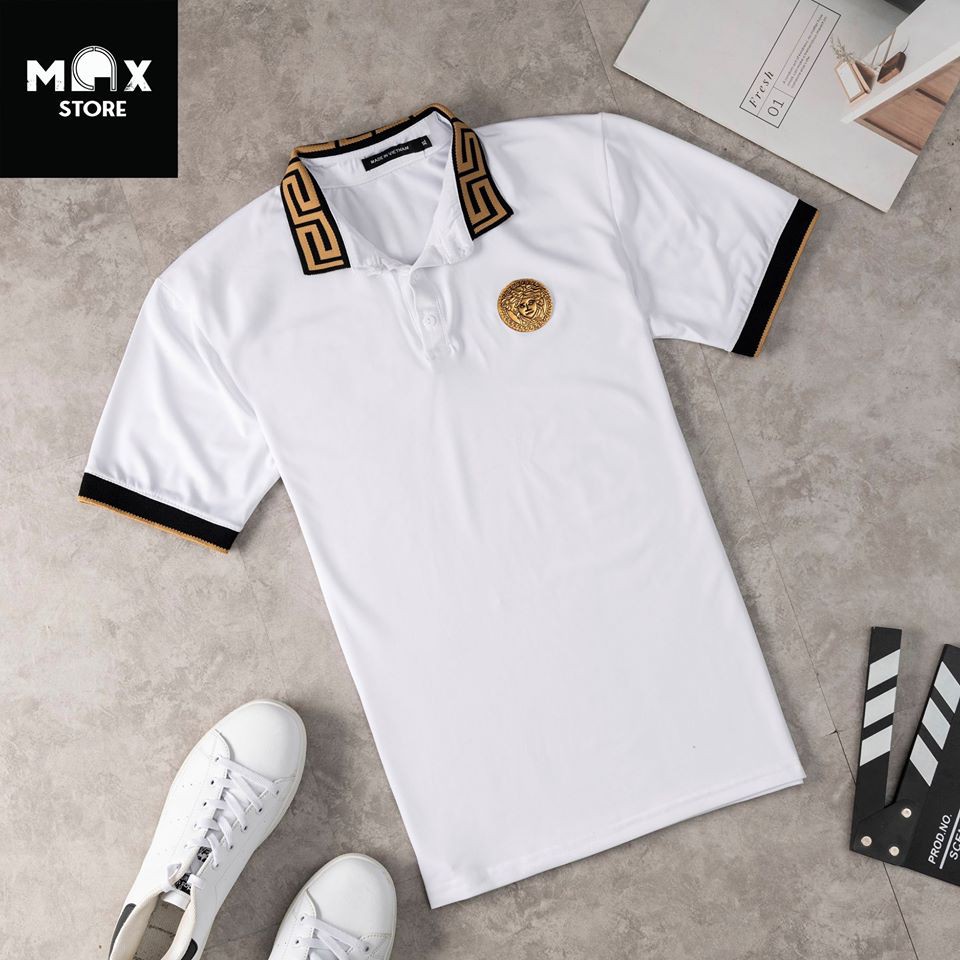 Aó polo ngắn tay có cổ thêu nhiều mẫu khác nhau | BigBuy360 - bigbuy360.vn