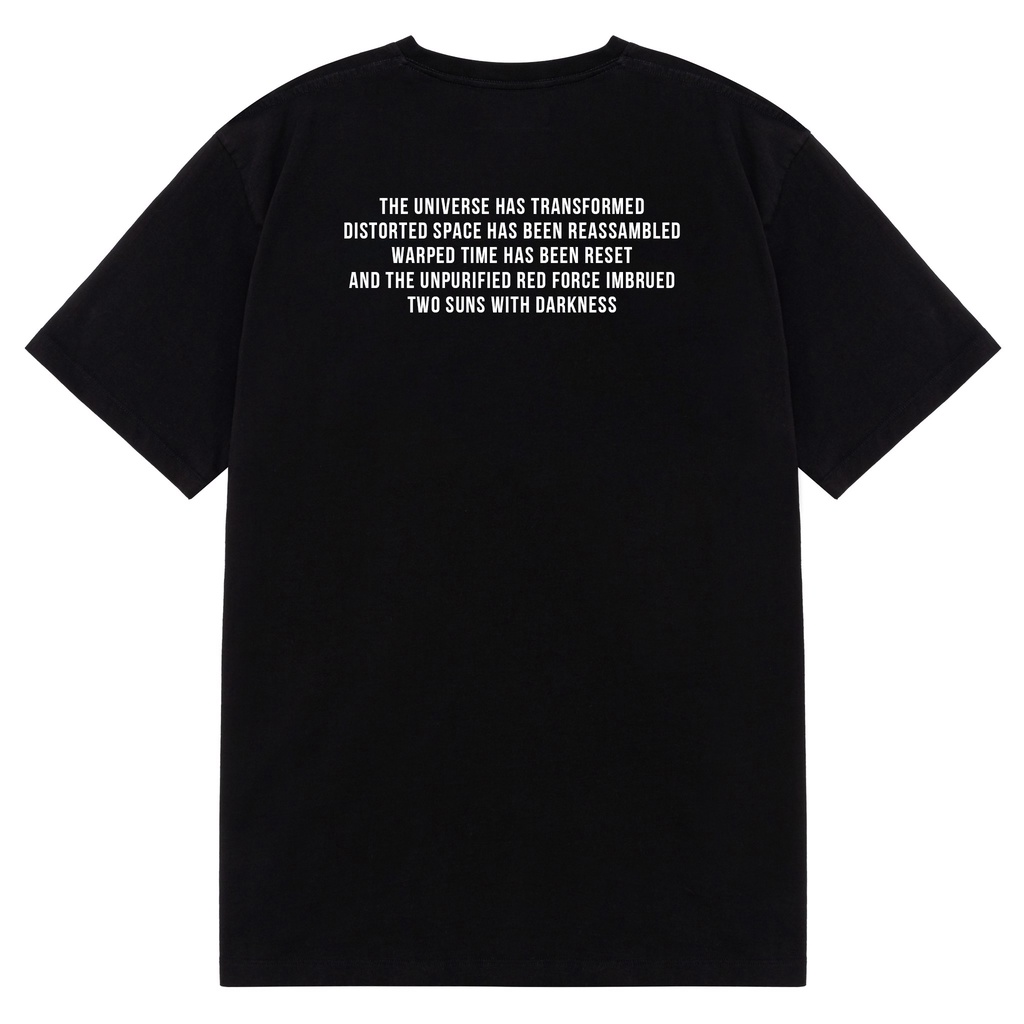 EXOPLANET: THE WAR TEE - Áo thun unisex oversize 2 màu đen/trắng