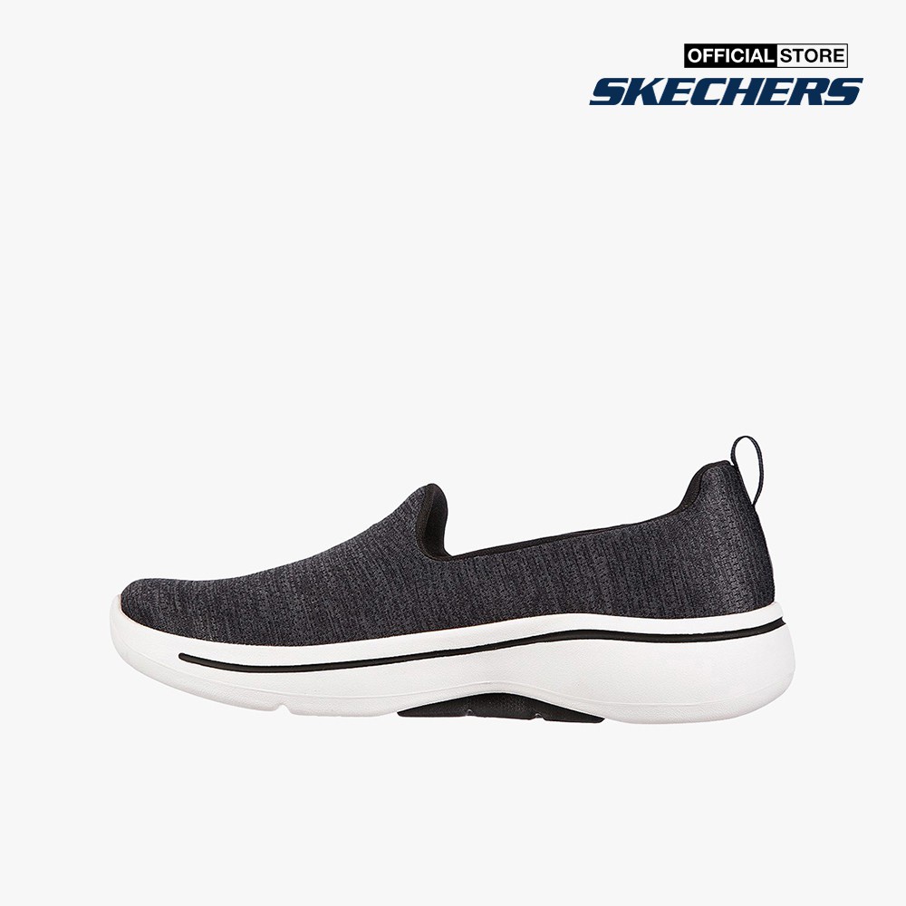 SKECHERS - Giày slip on nữ GOwalk Arch Fit Unlimited Time 124480-BKW