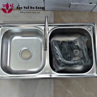 Combo chậu rửa bát và vòi inox304