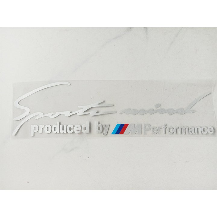 Tem sport mind produced by performance dán xe ô tô, xe hơi