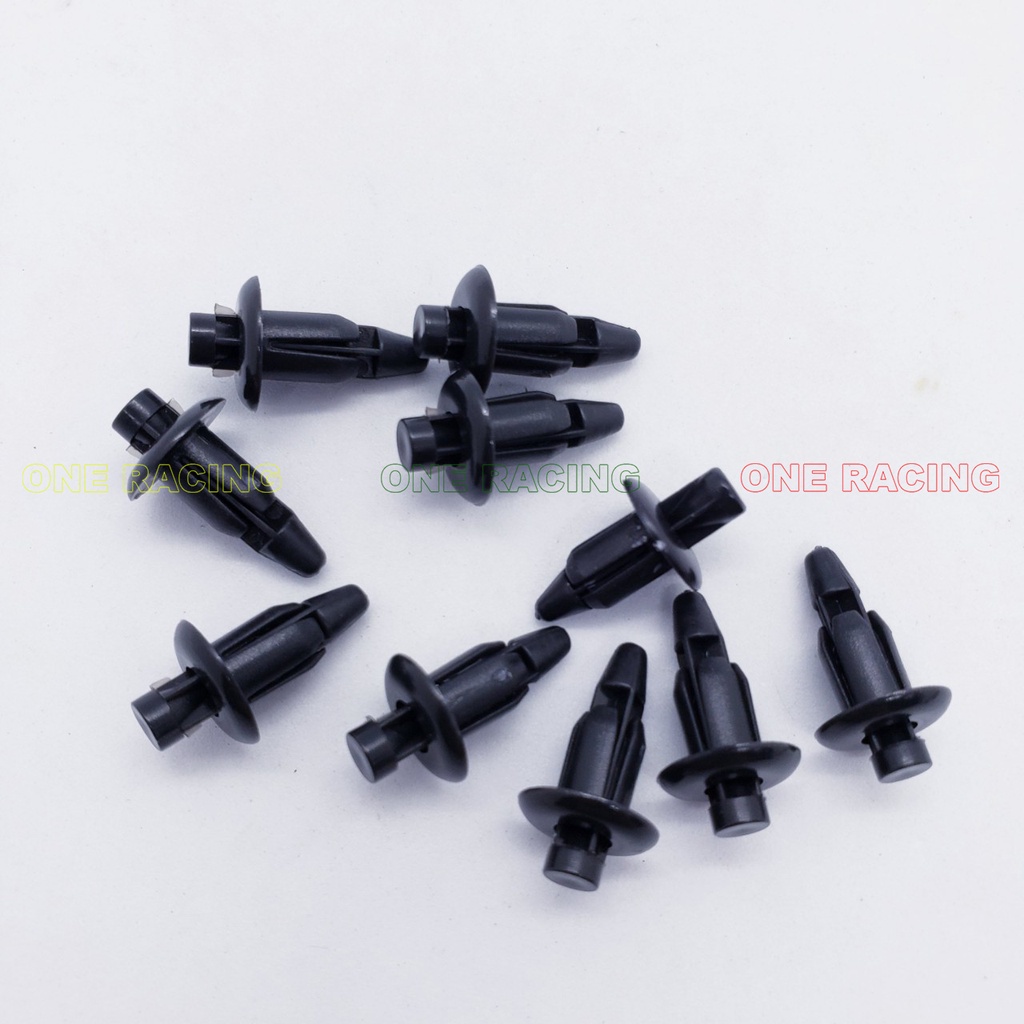 COMBO 10 Ốc bấm nhựa dàn áo 6li winner exciter và dòng xe khác, mẫu cao cấp chuẩn zin các hãng