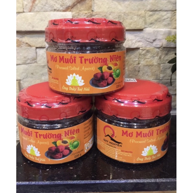 Mơ muối  Quy Nguyên Thầy Tuệ Hải 220gram