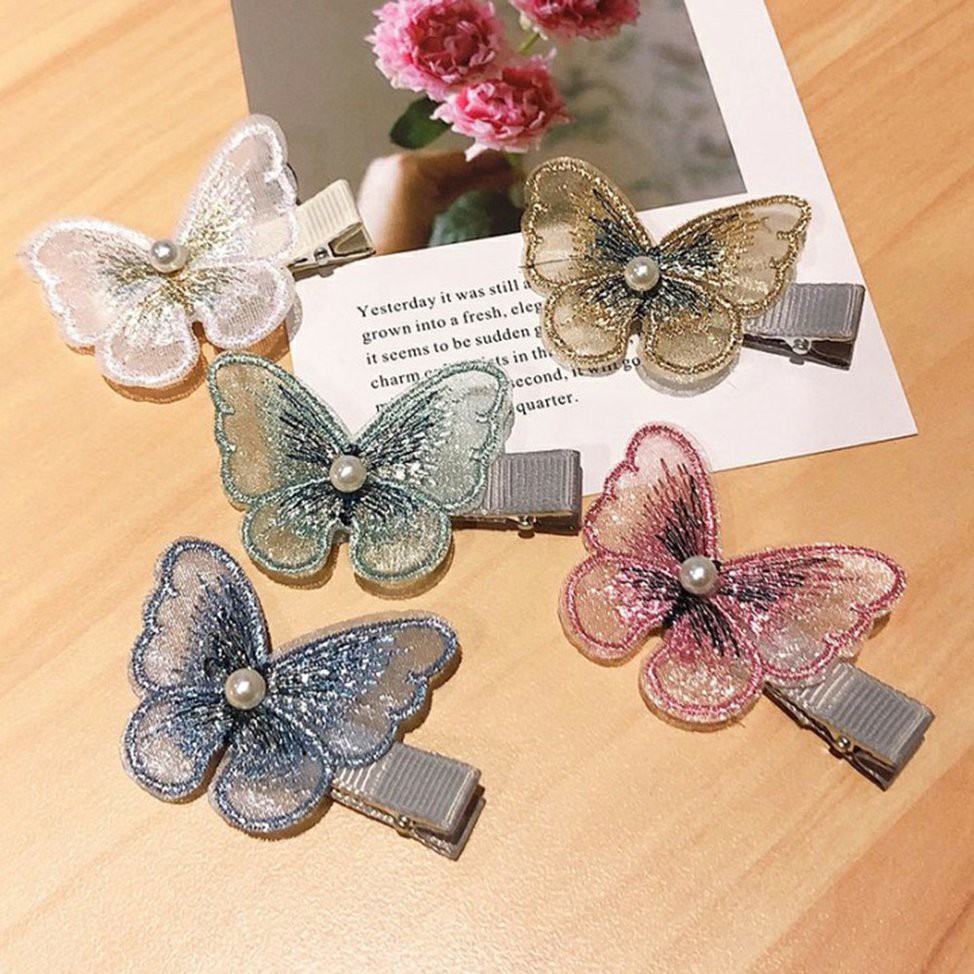 Kẹp tóc hình bướm xinh xắn cho bé gái