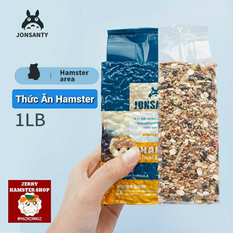 [Mã PET50K giảm Giảm 10% - Tối đa 50K đơn từ 250K] [Jonsanty]Thức ăn hạt 1lb cho hamster