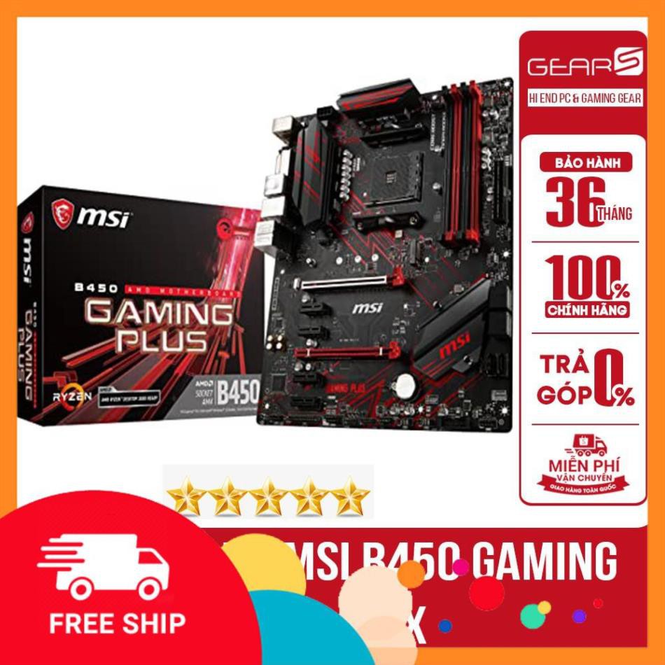 (A534) Bo mạch chủ MSI B450 GAMING PLUS MAX