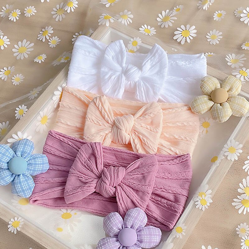 Set 3 Băng Đô Nơ Xinh Xắn Dành Cho Bé Gái