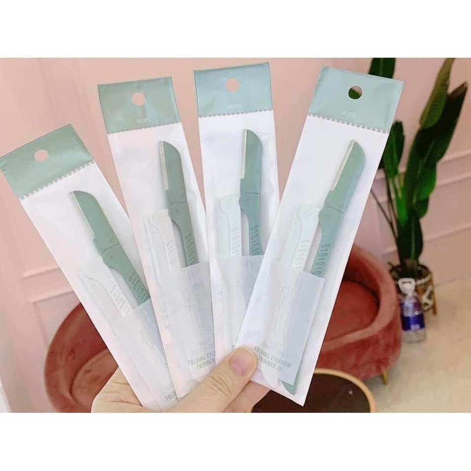 Dao cạo lông mày Hàn Quốc  Folding Eyebrow Trimmer - Seoulgroup VN