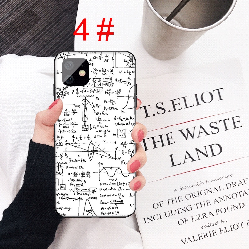 Ốp điện thoại mềm mã Ablu106 họa tiết công thức hóa học cho iPhone Xr X Xs Max 7 8 6s 6 Plus 7 + 8 + 5 5s Se 2020