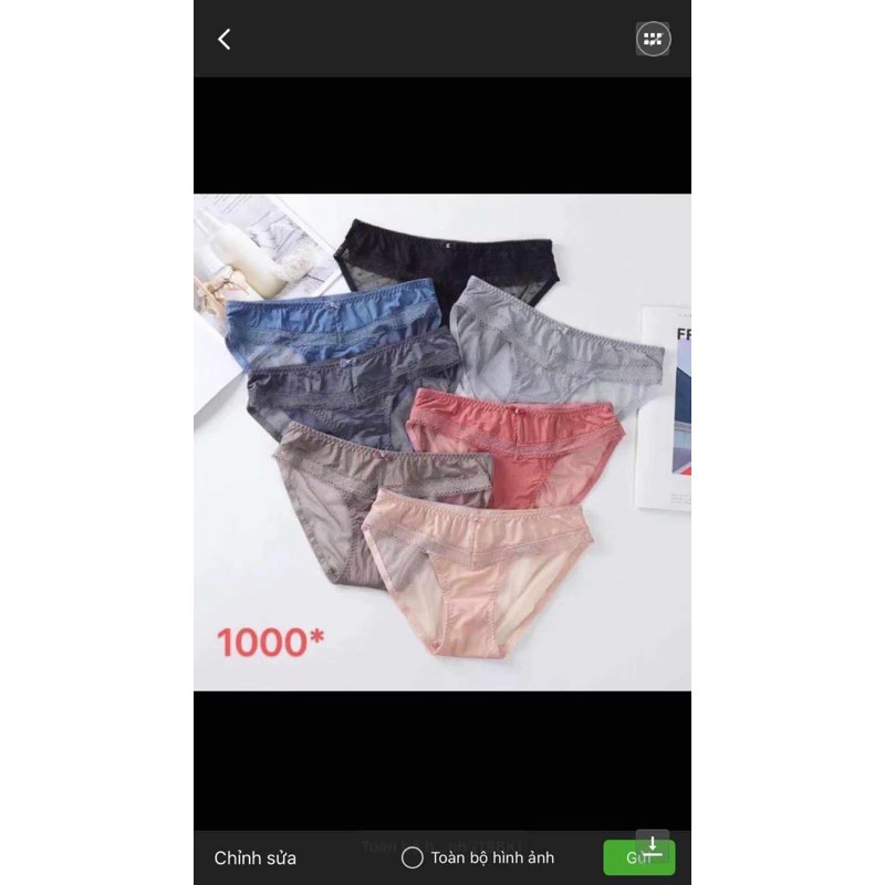 10 Quần lót nữ ( 1000 ) cao cấp