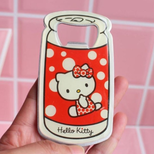 Dụng cụ mở nắp chai XIAODUOJIAJU 365 có nam châm gắn tủ lạnh hình hoạt hình dễ thương
