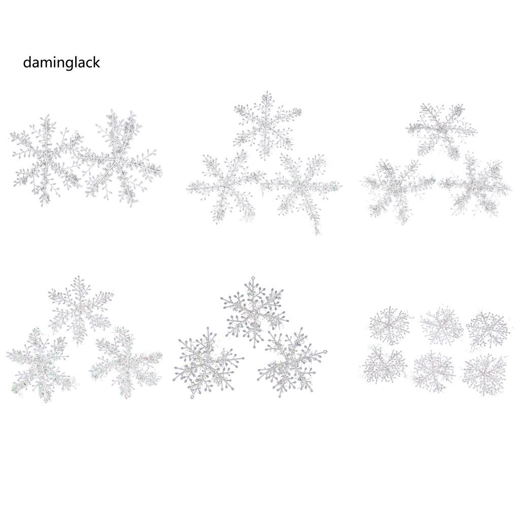 Hoa Tuyết Treo Trang Trí Cây Thông Noel