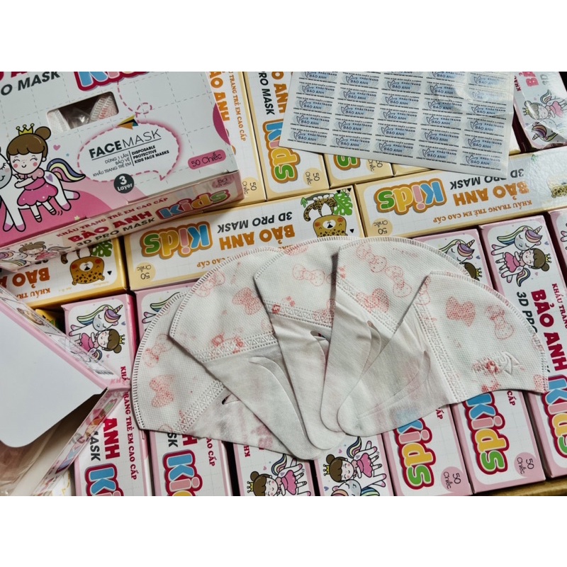KHẨU TRANG 3D BÉ
