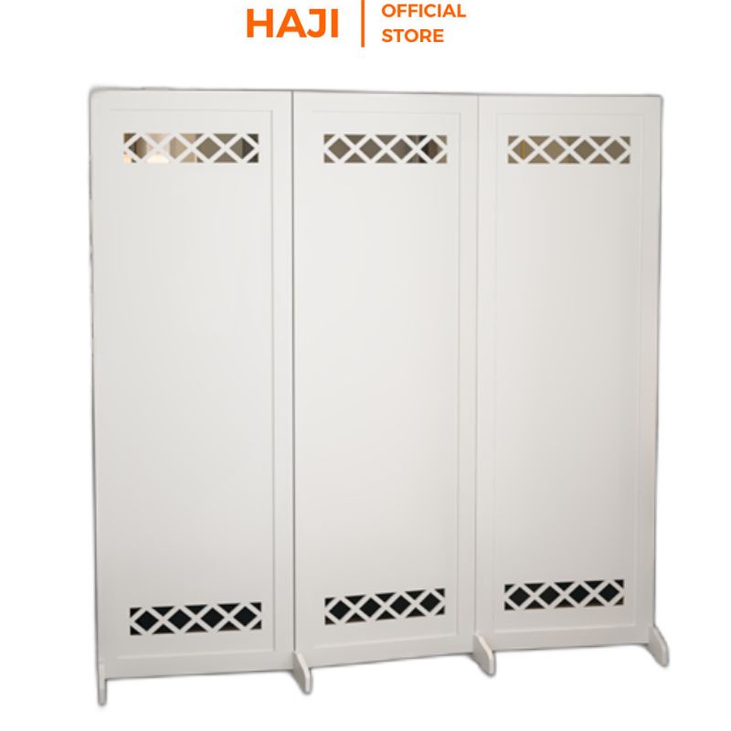 Vách ngăn kín gấp gọn thương hiệu HAJI cho phòng khách spa sang trọng D465 - Ship trên 2 tấm