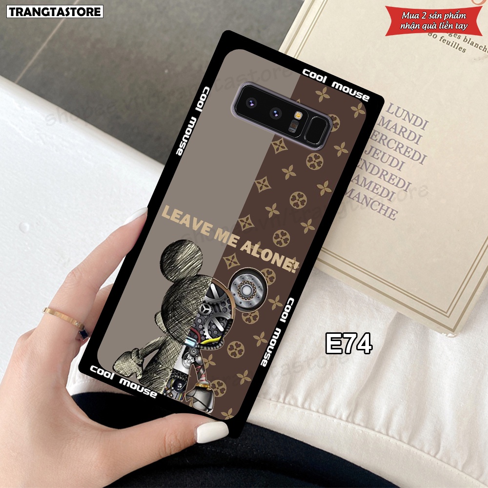 Ốp lưng Samsung Note 8 - Note 9 in hình gấu Bearbrick,Metal Style,Doremon siêu dễ thương chất lượng