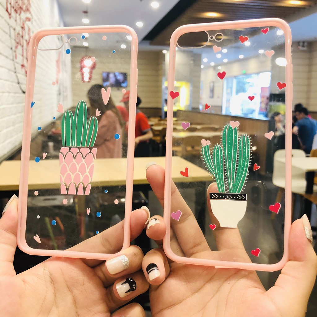 [ OPPO ] Ốp Lưng Viền Silicon Xương Rồng - V005 | BigBuy360 - bigbuy360.vn