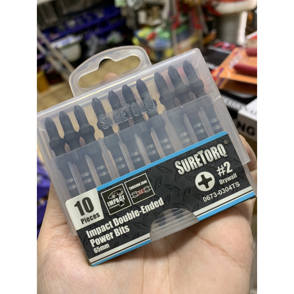 Mũi siết vít 2 đầu bake 4.0x65mm Suretorq 0673-0304TS