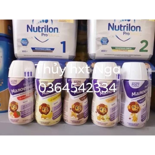 Sữa nước Pediasure Nga hxt đủ vị