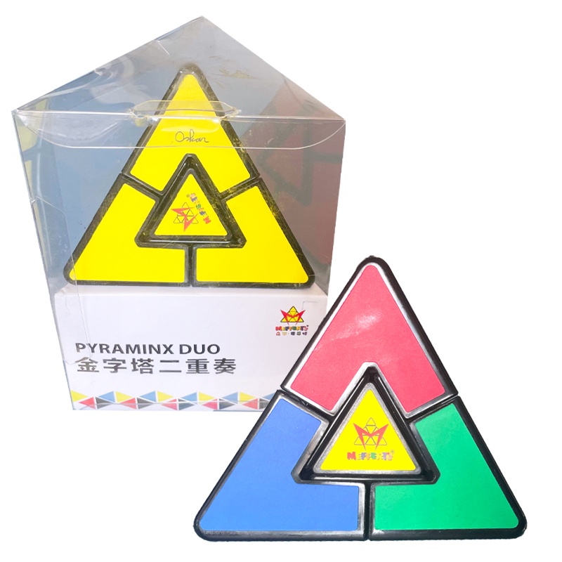 Rubik Pyraminx Duo MoYu Meffert's Cube Rubik Tam Giác Biến Thể 4 Mặt (Hàng Hiếm) | Anh Củ Cải Shop.