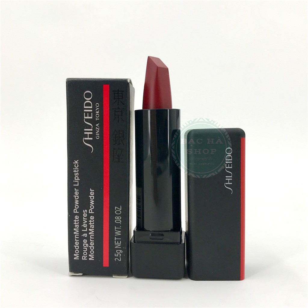 Shiseido Son lì ModernMatte Powder Lipstick 2,5g #516 Exotic Red