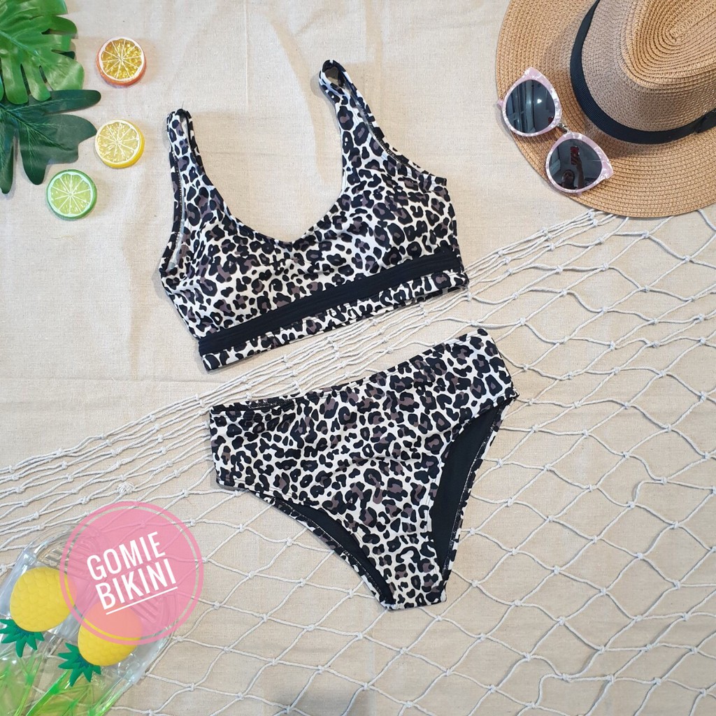 [Ảnh thật + Video] Bikini nữ da beo  phong cách