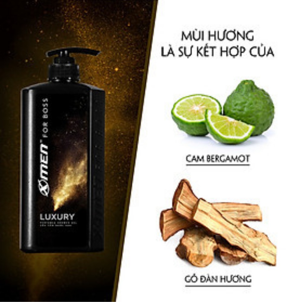 Sữa tắm nước hoa X-men For Boss Luxury 650g