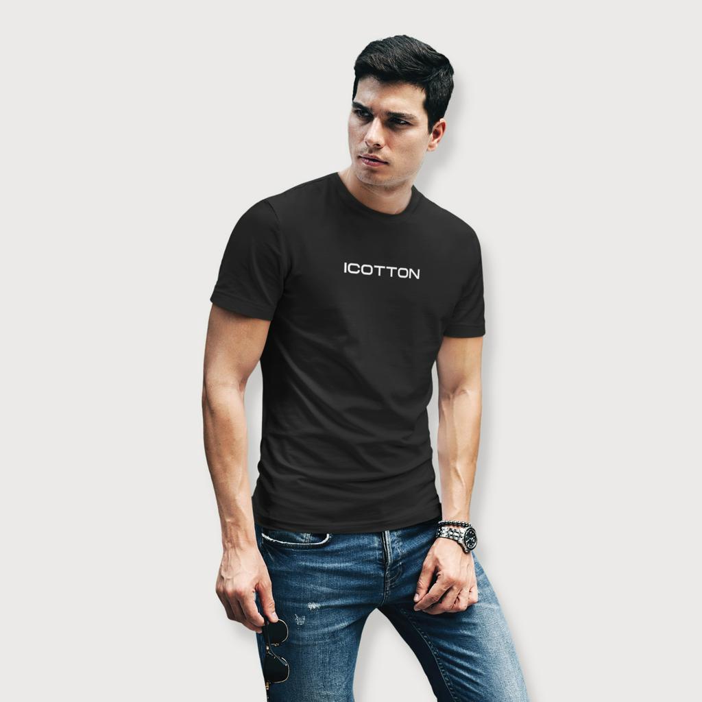 Áo Tshirt nam dáng ôm Icotton chất cotton 100% co giãn 4 chiều