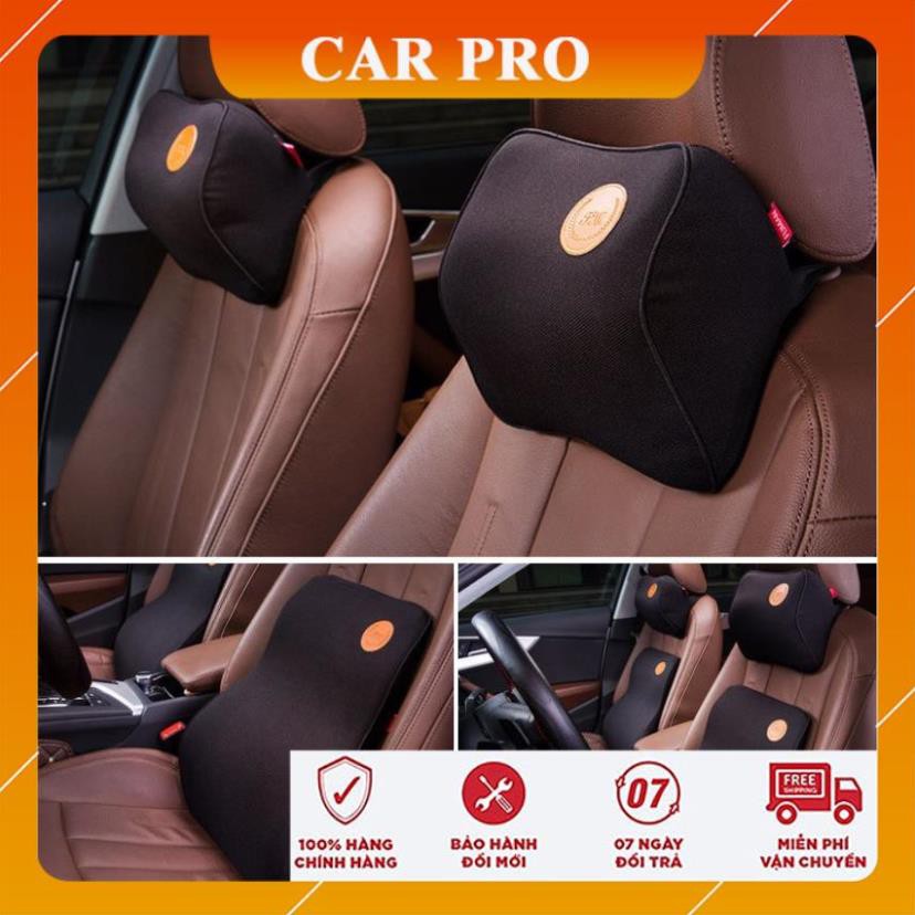  Gối tựa đầu cao su non Fuman cao cấp siêu đàn hồi sang trọng, đẳng cấp - CAR PRO