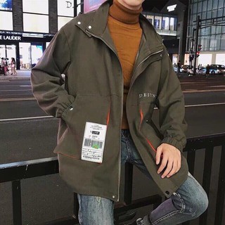 Áo khoác jacket kaki 2 lớp barcode unisex