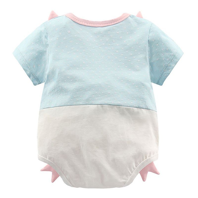 Jumpsuit tay ngắn hoạt hình đáng yêu cho bé