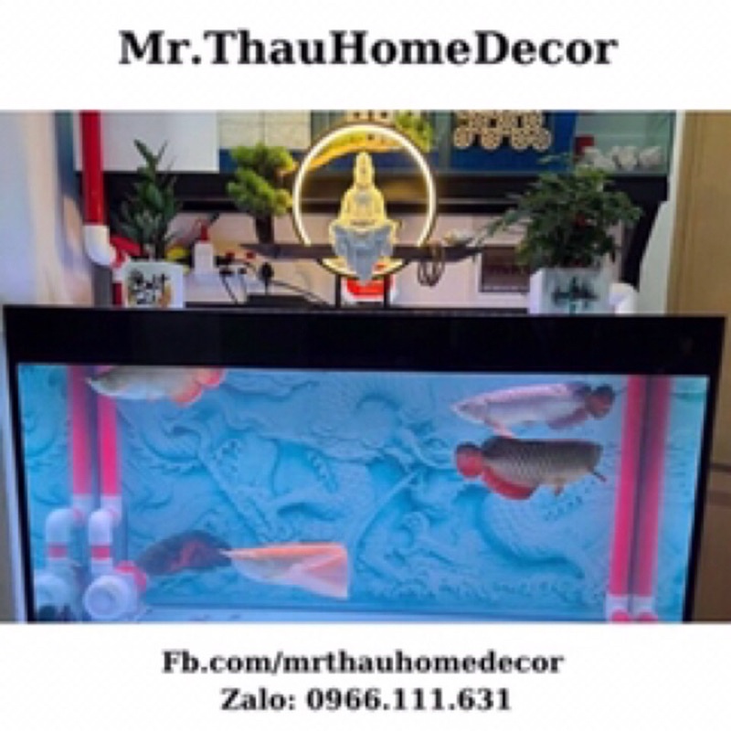 Tiểu cảnh trang trí - mẹ quan âm