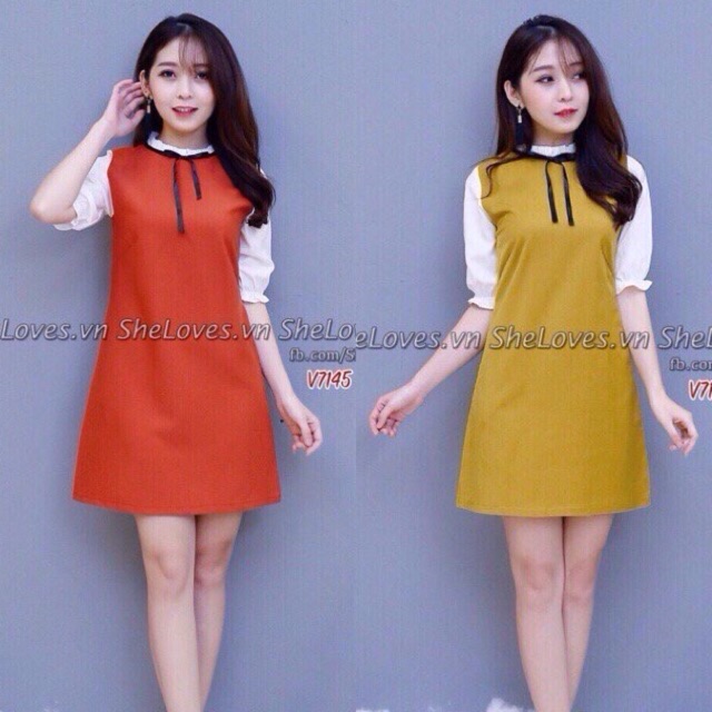 Đầm suông tiểu thư