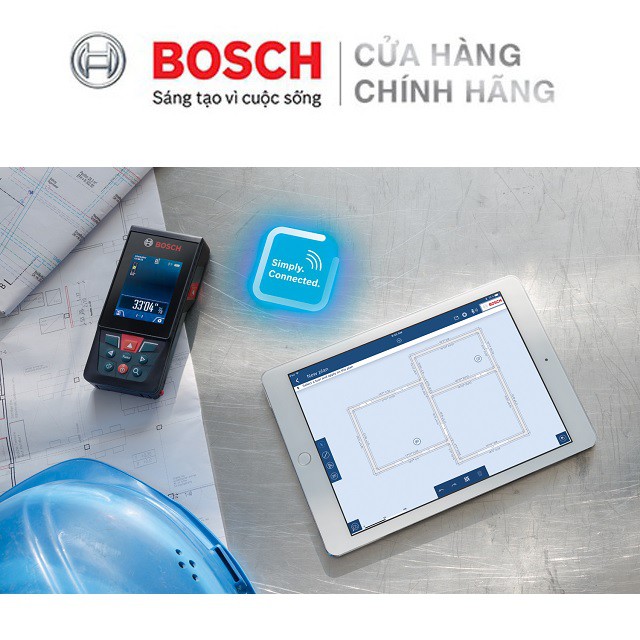 [CHÍNH HÃNG] Máy Đo Khoảng Cách Laser Bosch GLM 150 C, Giá Đại Lý Cấp 1, Bảo Hành Tại TTBH Toàn Quốc