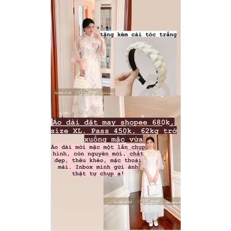 Áo dài cách tân mới size XL