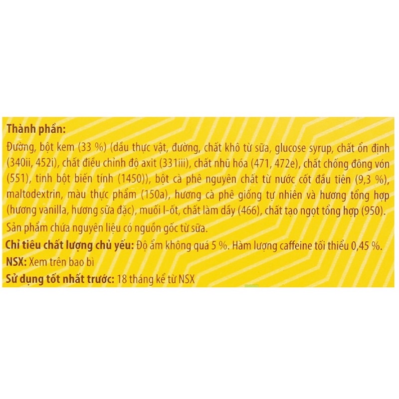 Cà Phê Chất Vinacafe Hộp 10 gói x 29g