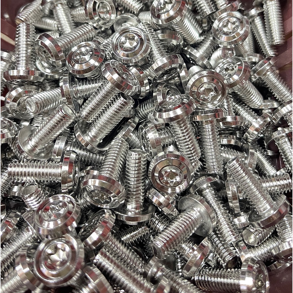 Ốc THÁI V3 Inox 304 Đầu Lục Giác Bông Đủ Kích Thước