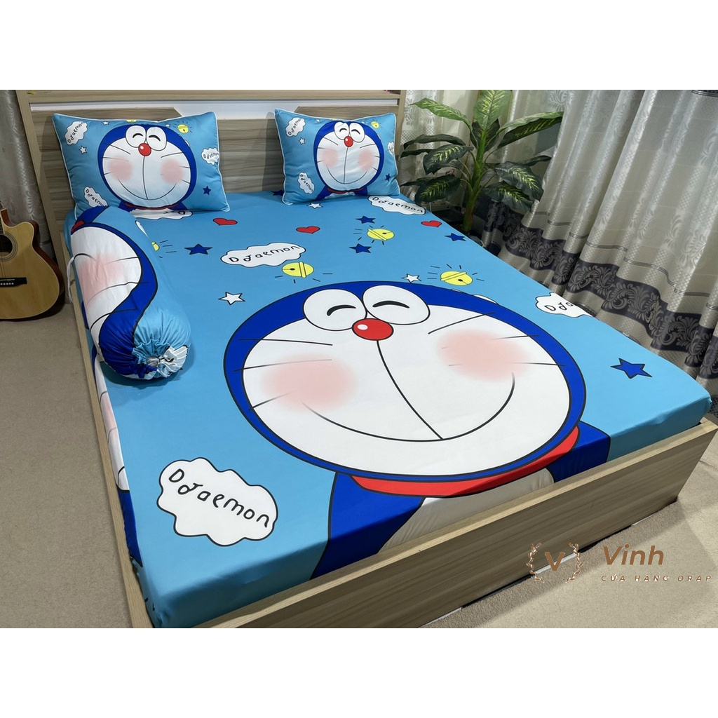 Bộ Drap Thun Ý 5D Hoạt Hình