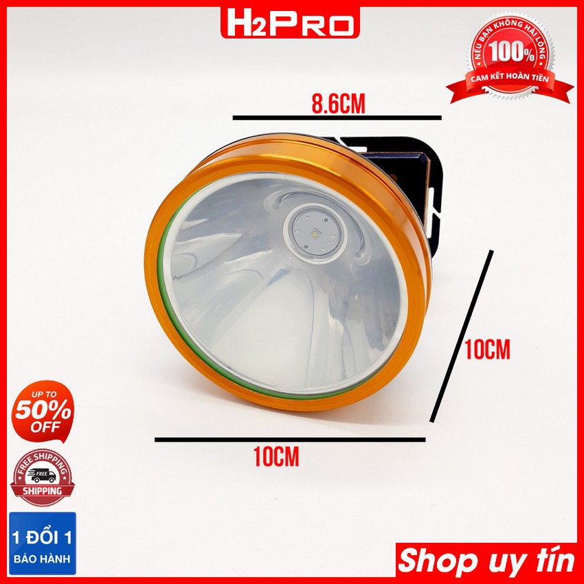 Đèn pin đội đầu siêu sáng 300W Suncessa K30 H2PRO, đèn pin đội đầu cao cấp sáng liên tục 20h