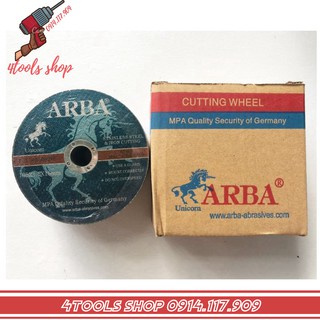 Đá cắt sắt , đá cắt inox arba phi 100 chính hãng