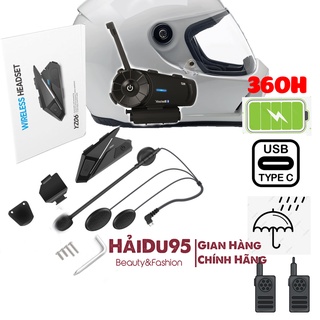 Tai Nghe Không Dây Bluetooth 5.0 Cho Mũ Bảo Hiểm Chống Nước Giảm Tiếng Ồn Pin 360 Giờ Kết Nối 2 Đt Cùng Lúc