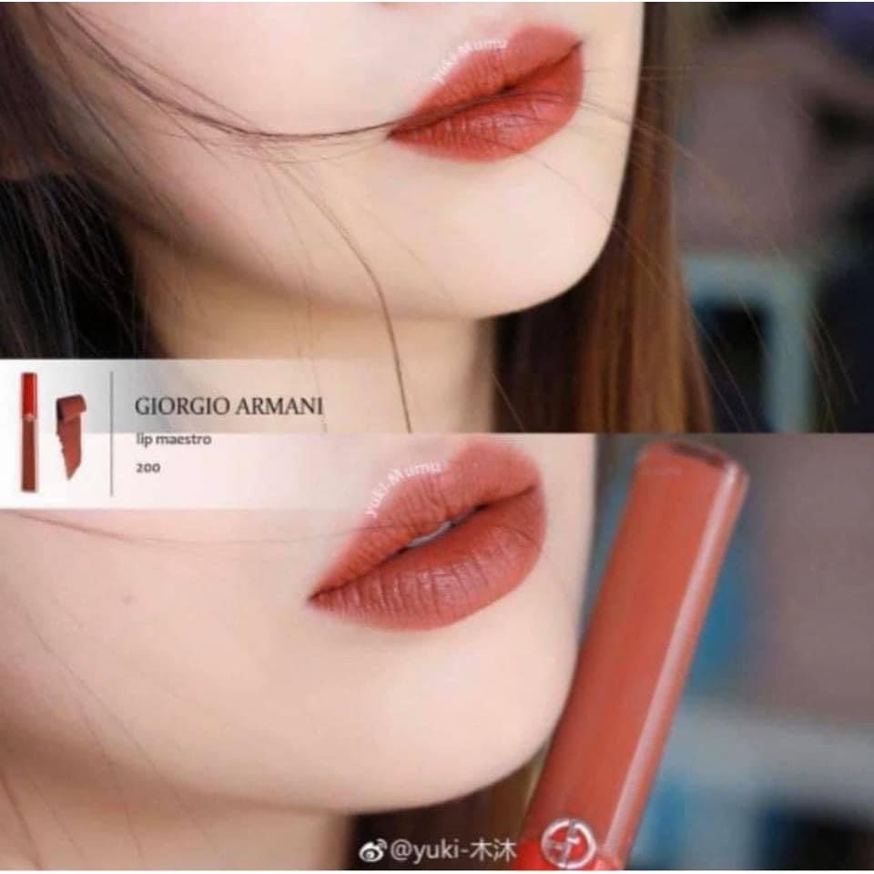 Son Kem GIORGIO ARMANI Lip Maestro Liquid Lipstick | BigBuy360 - bigbuy360.vn