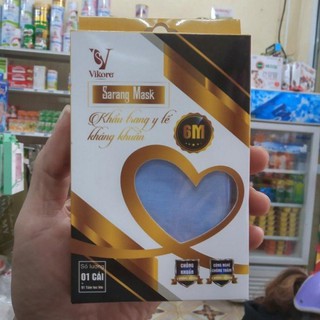 Khẩu trang y tế kháng khuẩn Vikore 6m