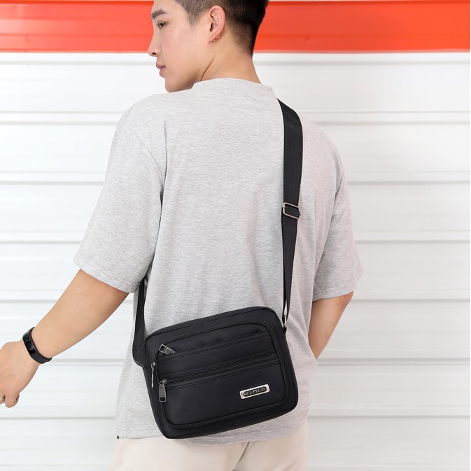[Mã 2611THTRANG100K hoàn 10% xu đơn 99K] Túi đeo chéo nam mini thời trang tiện lợi messenger - Túi nam TC123 | BigBuy360 - bigbuy360.vn