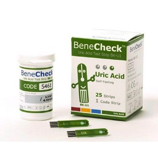 Que thử Glucose, Acid Uric, Cholesteron máy BeneCheck Plus