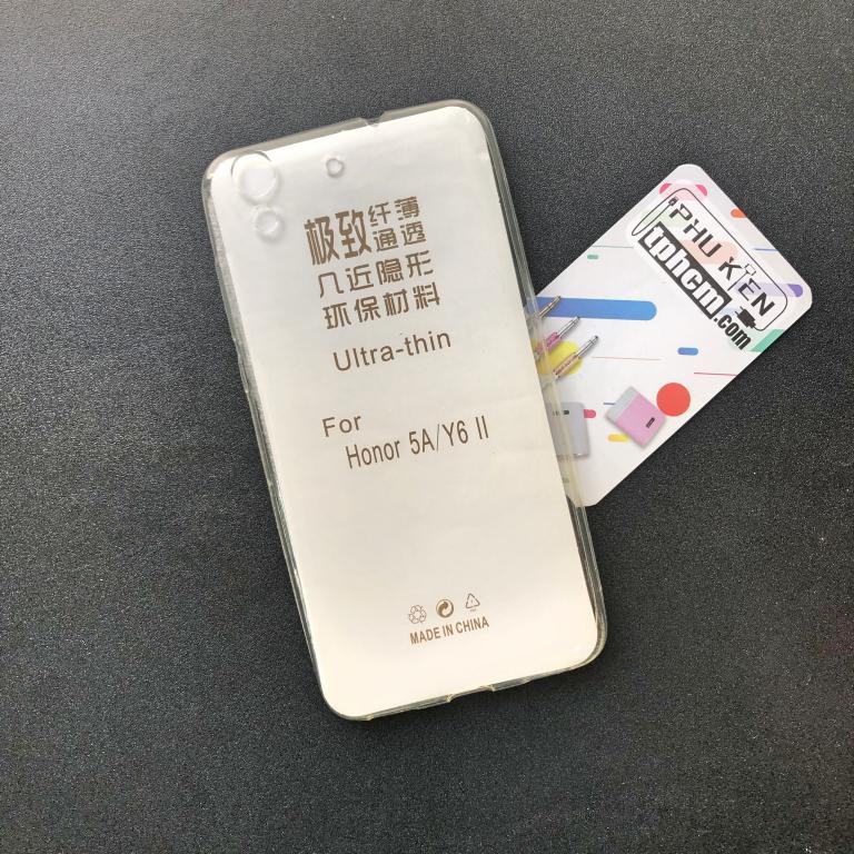 Ốp lưng Huawei Y6 II dẻo trong giá rẻ