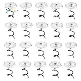 Set 100 cái ghim đầu xoắn dùng để cố định tấm bọc ghế/ ga giường