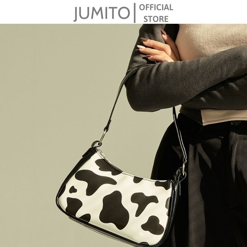 Túi xách nữ kẹp nách bò sữa đeo vai hàng Quảng Châu thời trang JUMITO 3023141418